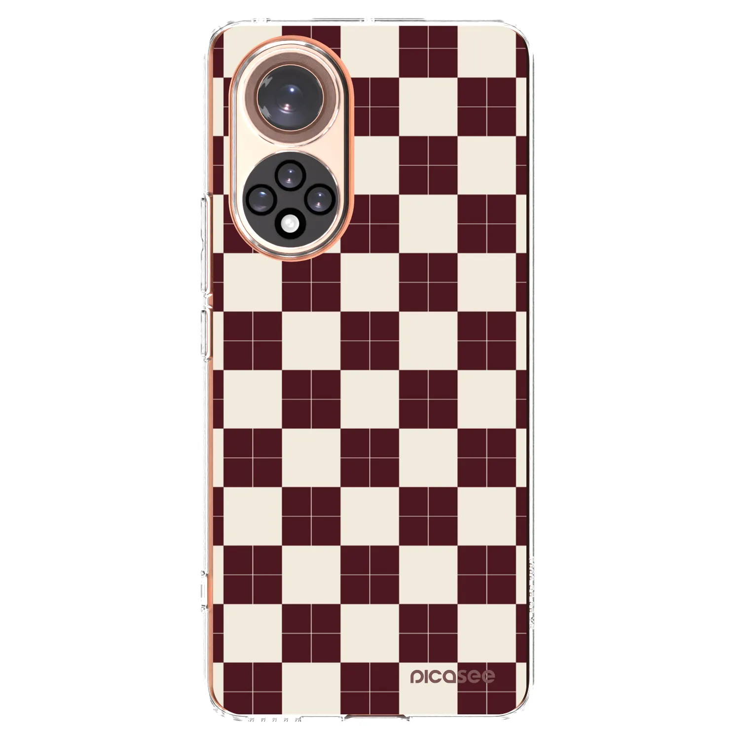Picasee Honor 50 5G Hülle - Transparentes Silikon - Checked Away