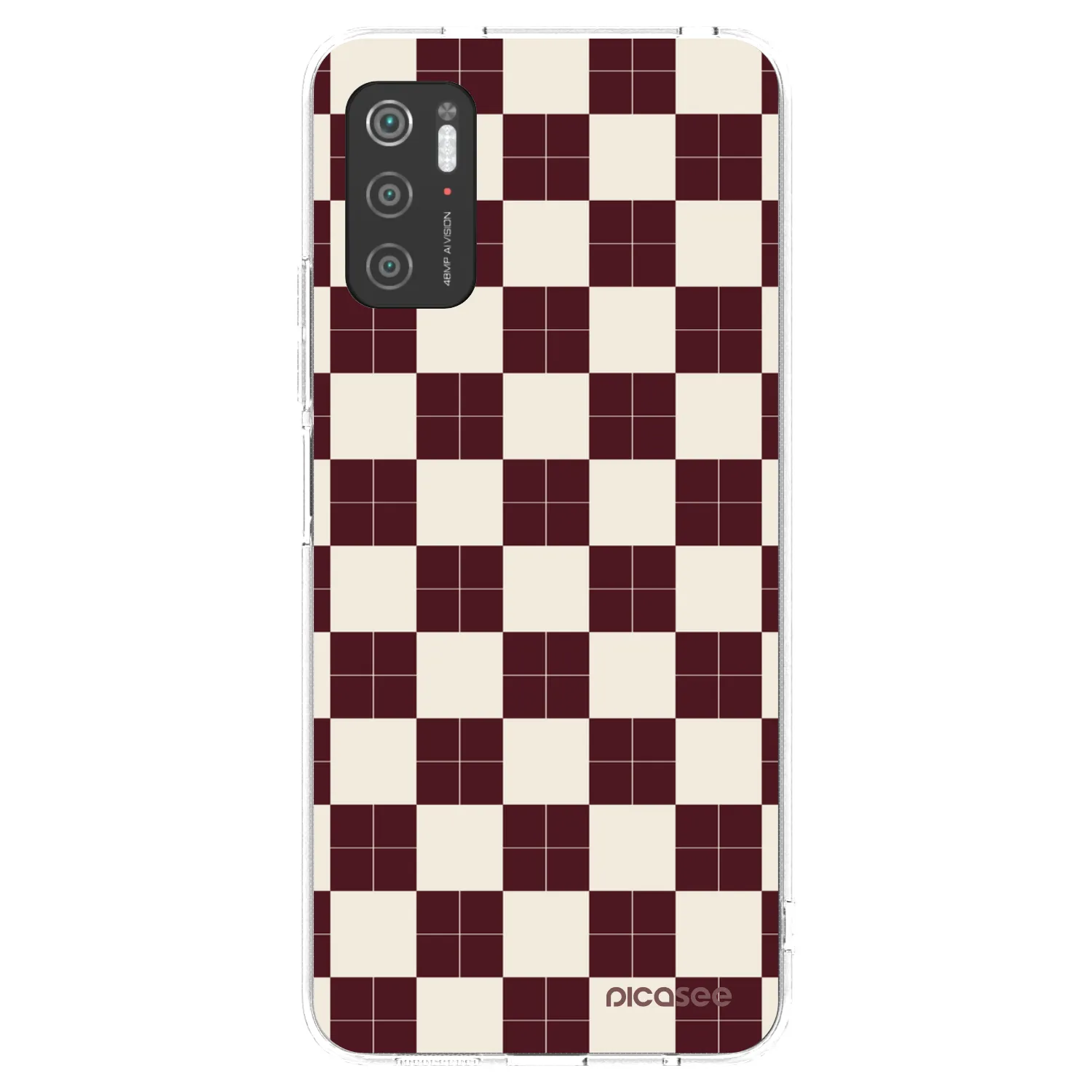 Picasee Xiaomi Poco M3 Pro 5G Hülle - Transparentes Silikon - Checked Away