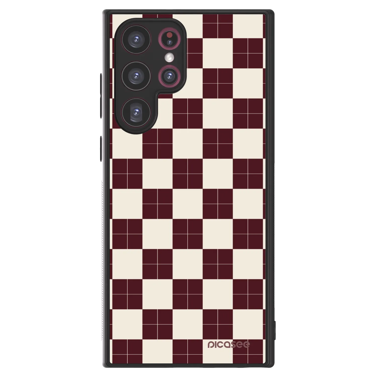 Picasee ULTIMATE CASE für Samsung Galaxy S22 Ultra 5G - Checked Away