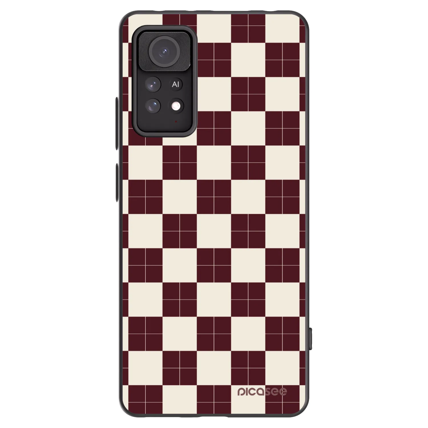 Picasee Xiaomi Redmi Note 11 Pro Hülle - Schwarzes Silikon - Checked Away