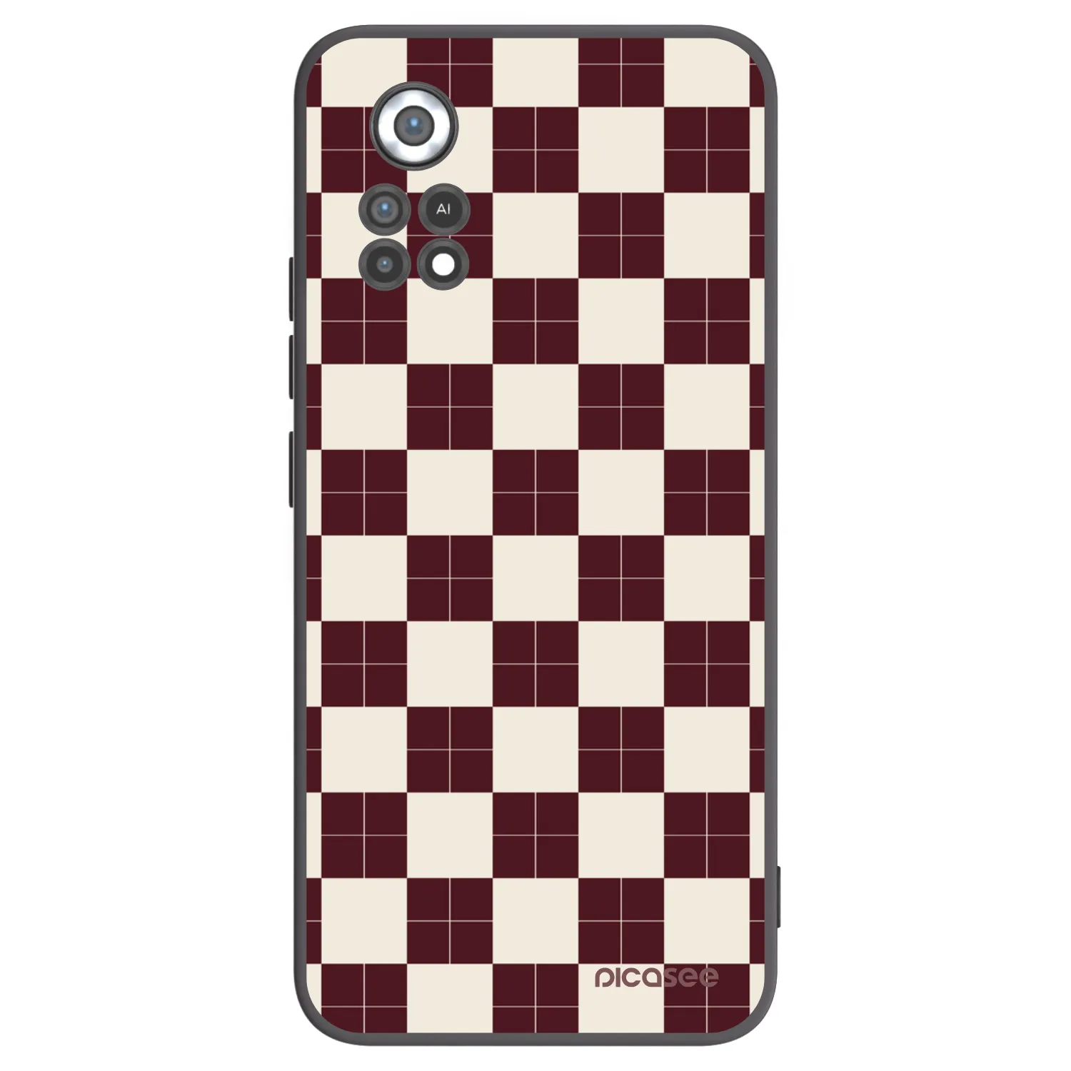 Picasee Xiaomi Poco X4 Pro 5G Hülle - Schwarzes Silikon - Checked Away