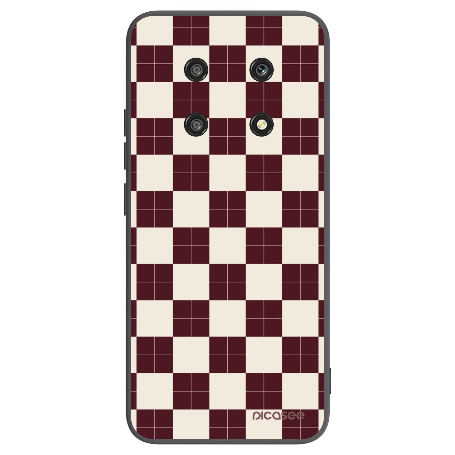 Picasee Honor Magic4 Lite 5G Hülle - Schwarzes Silikon - Checked Away