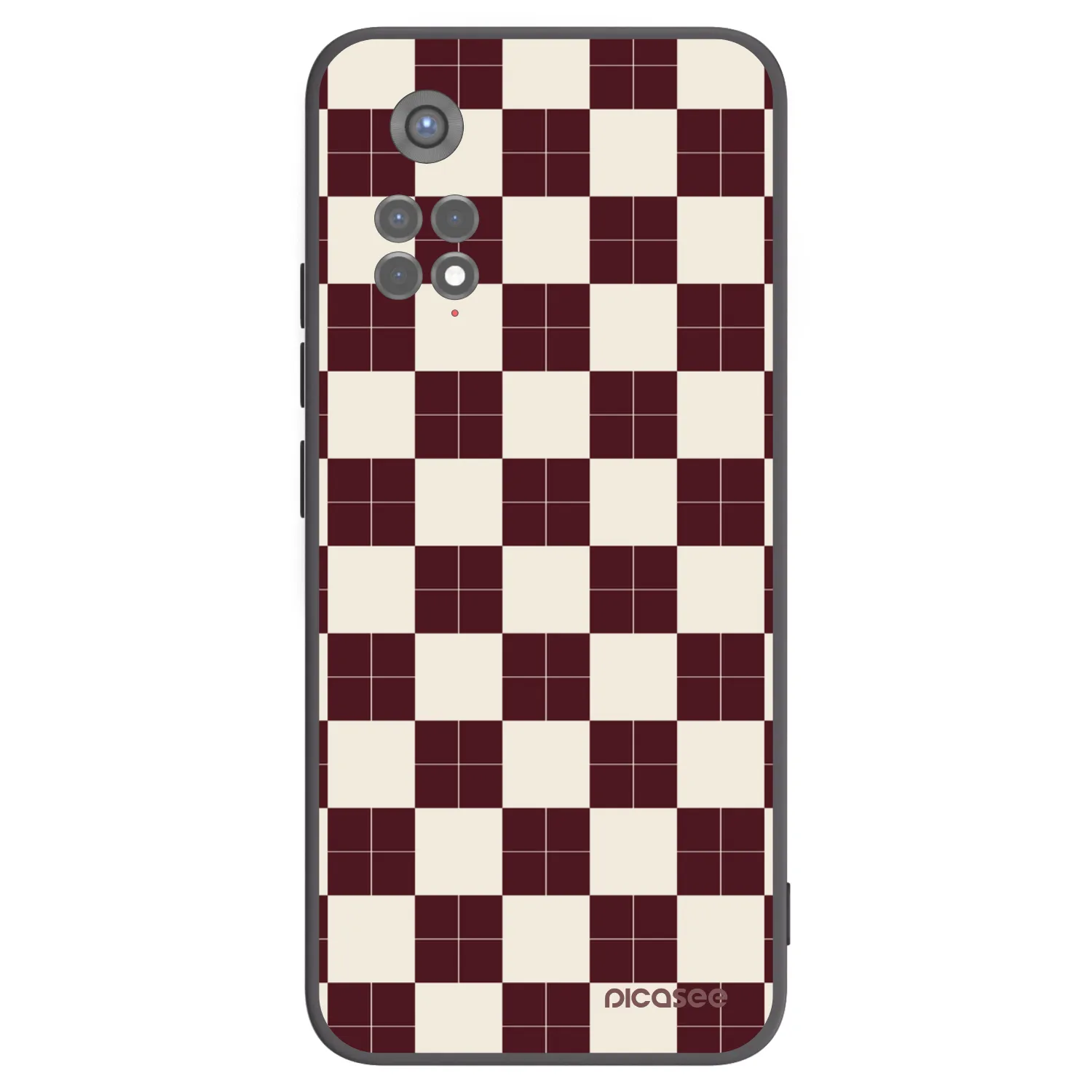 Picasee Xiaomi Redmi Note 11S 5G Hülle - Schwarzes Silikon - Checked Away