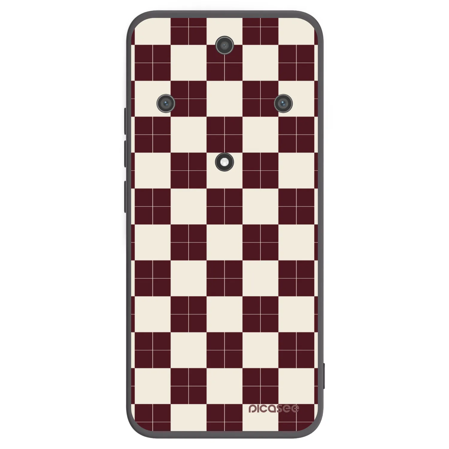 Picasee Honor Magic5 Lite 5G Hülle - Schwarzes Silikon - Checked Away