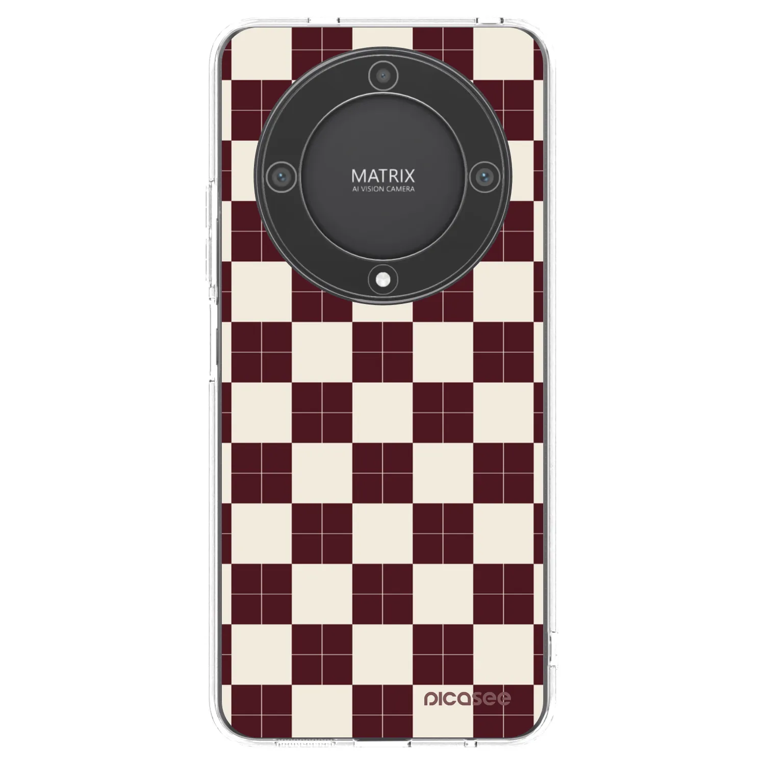 Picasee Honor Magic5 Lite 5G Hülle - Transparentes Silikon - Checked Away
