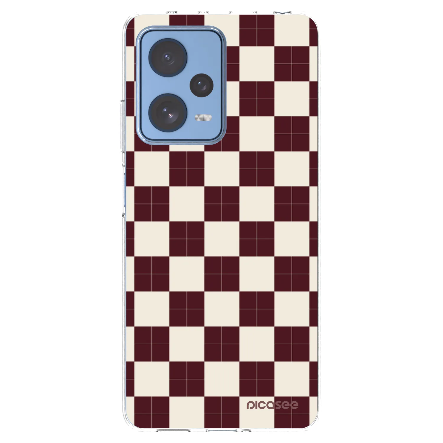 Picasee Xiaomi Redmi Note 12 Pro 5G Hülle - Transparentes Silikon - Checked Away