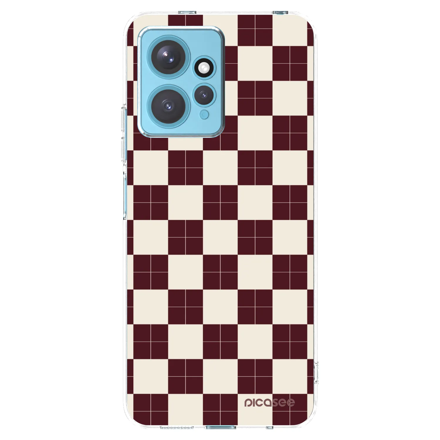 Picasee Xiaomi Redmi Note 12 4G Hülle - Transparentes Silikon - Checked Away