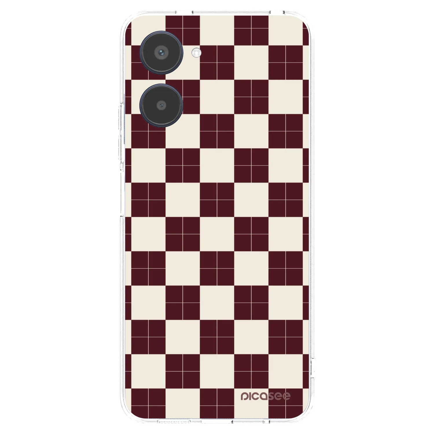 Picasee Realme 10 4G Hülle - Transparentes Silikon - Checked Away