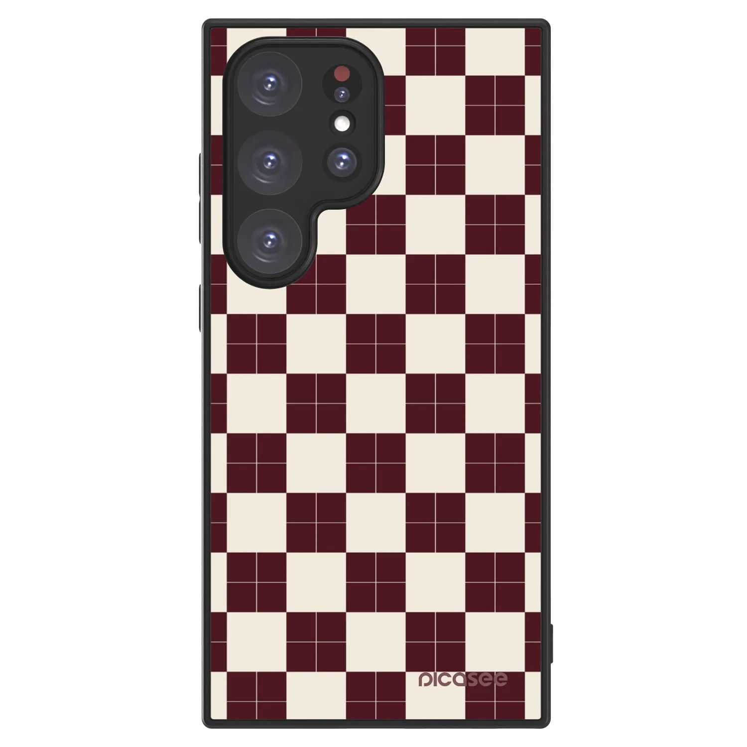 Picasee ULTIMATE CASE PowerShare für Samsung Galaxy S24 Ultra S928B 5G - Checked Away