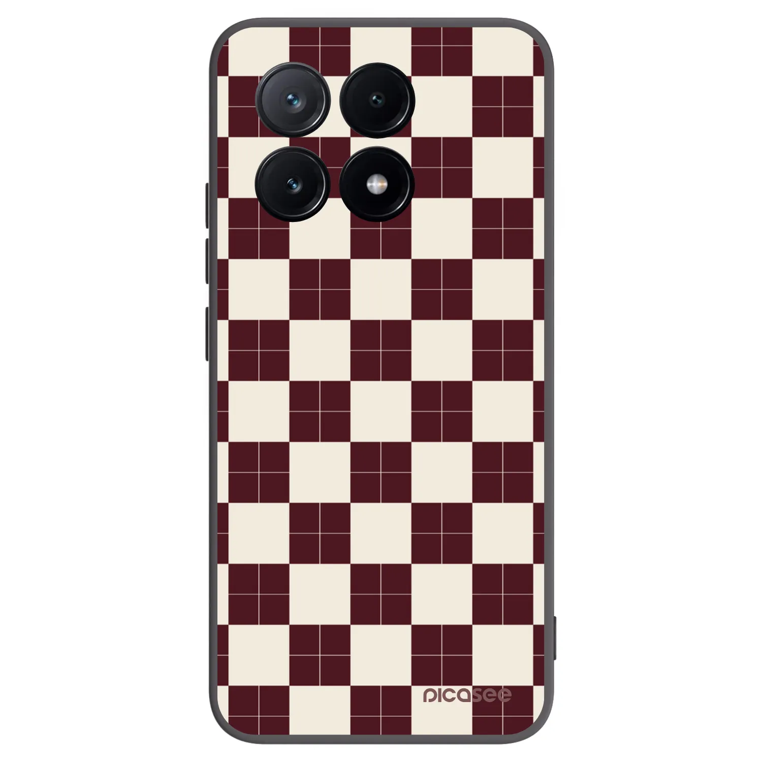 Picasee Xiaomi Poco X6 Pro Hülle - Schwarzes Silikon - Checked Away