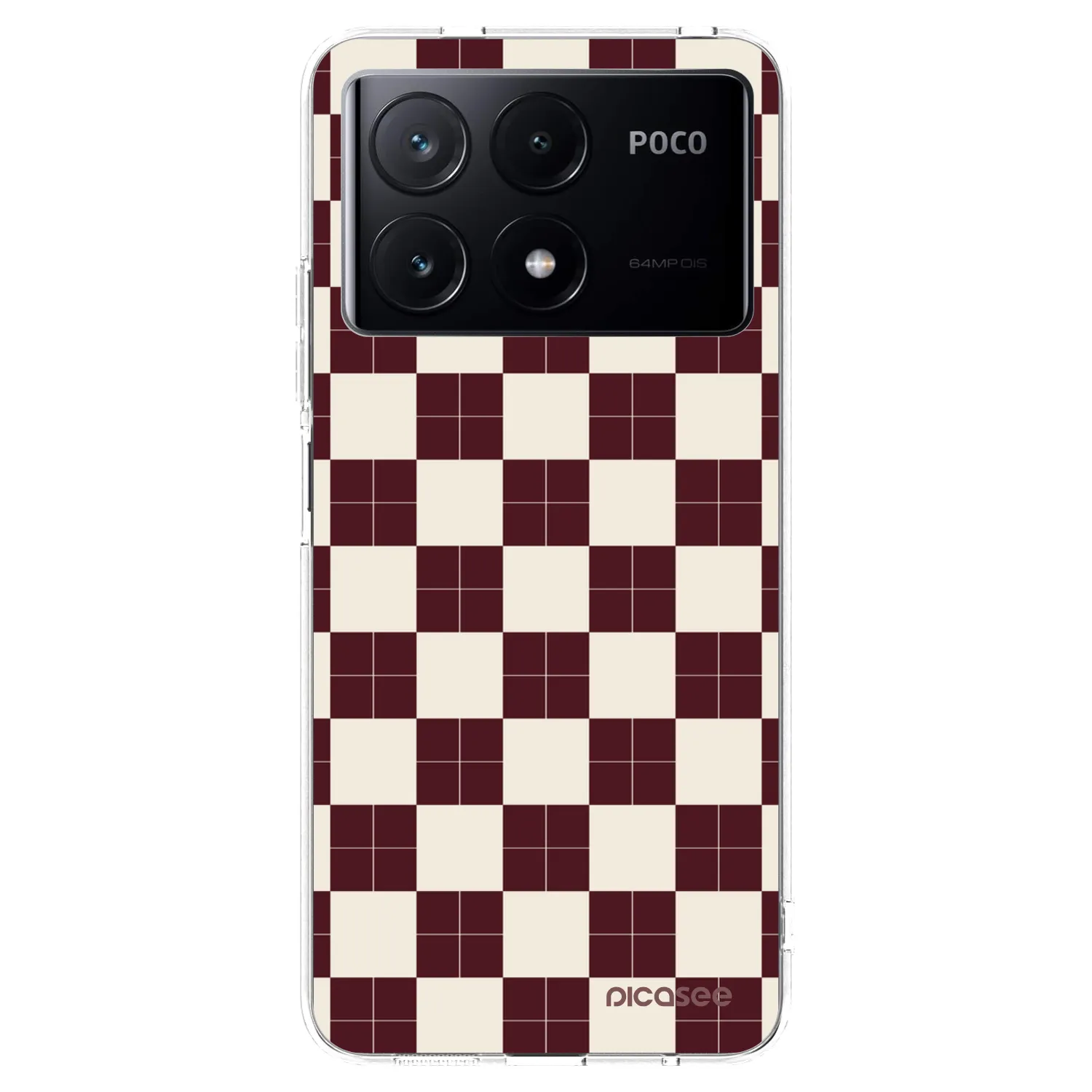Picasee Xiaomi Poco X6 Pro Hülle - Transparentes Silikon - Checked Away