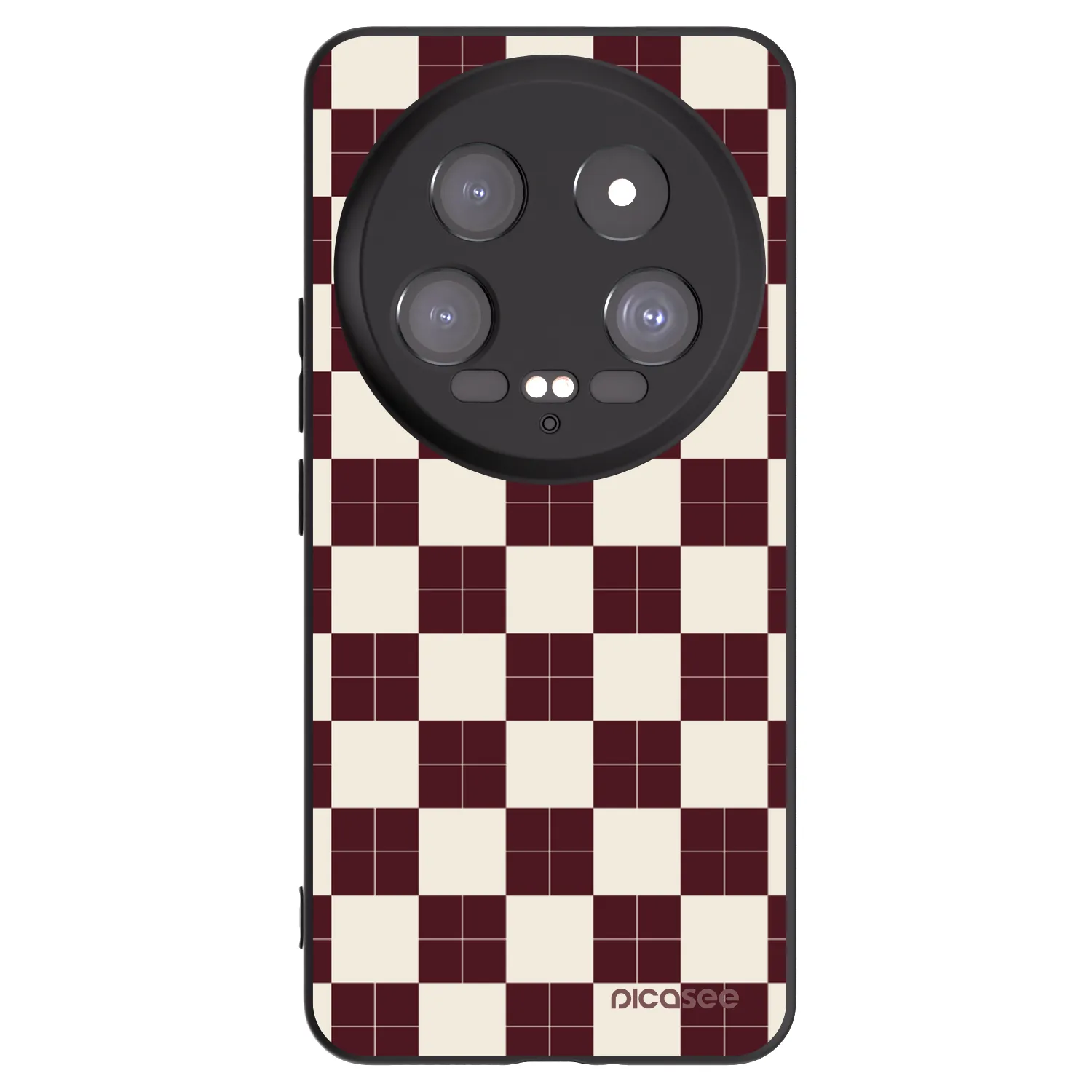 Picasee Xiaomi 14 Ultra Hülle - Schwarzes Silikon - Checked Away