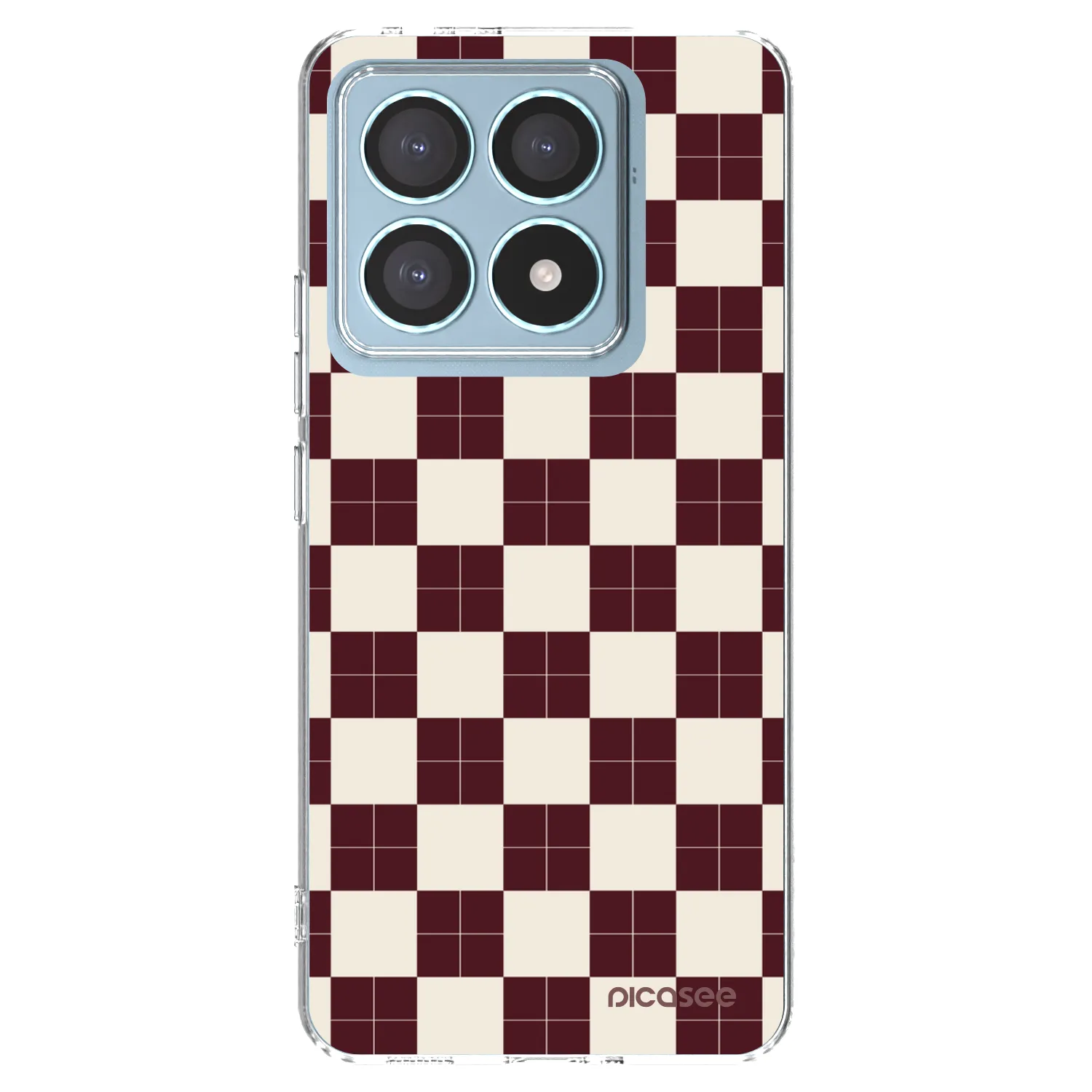 Picasee Xiaomi 14T Pro Hülle - Transparentes Silikon - Checked Away
