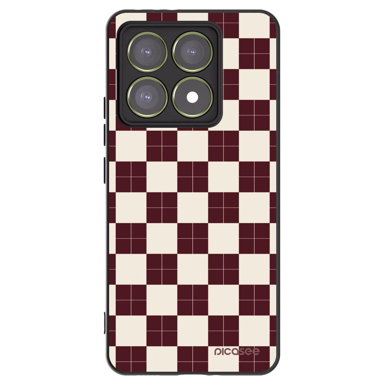Picasee Xiaomi 14T Hülle - Schwarzes Silikon - Checked Away