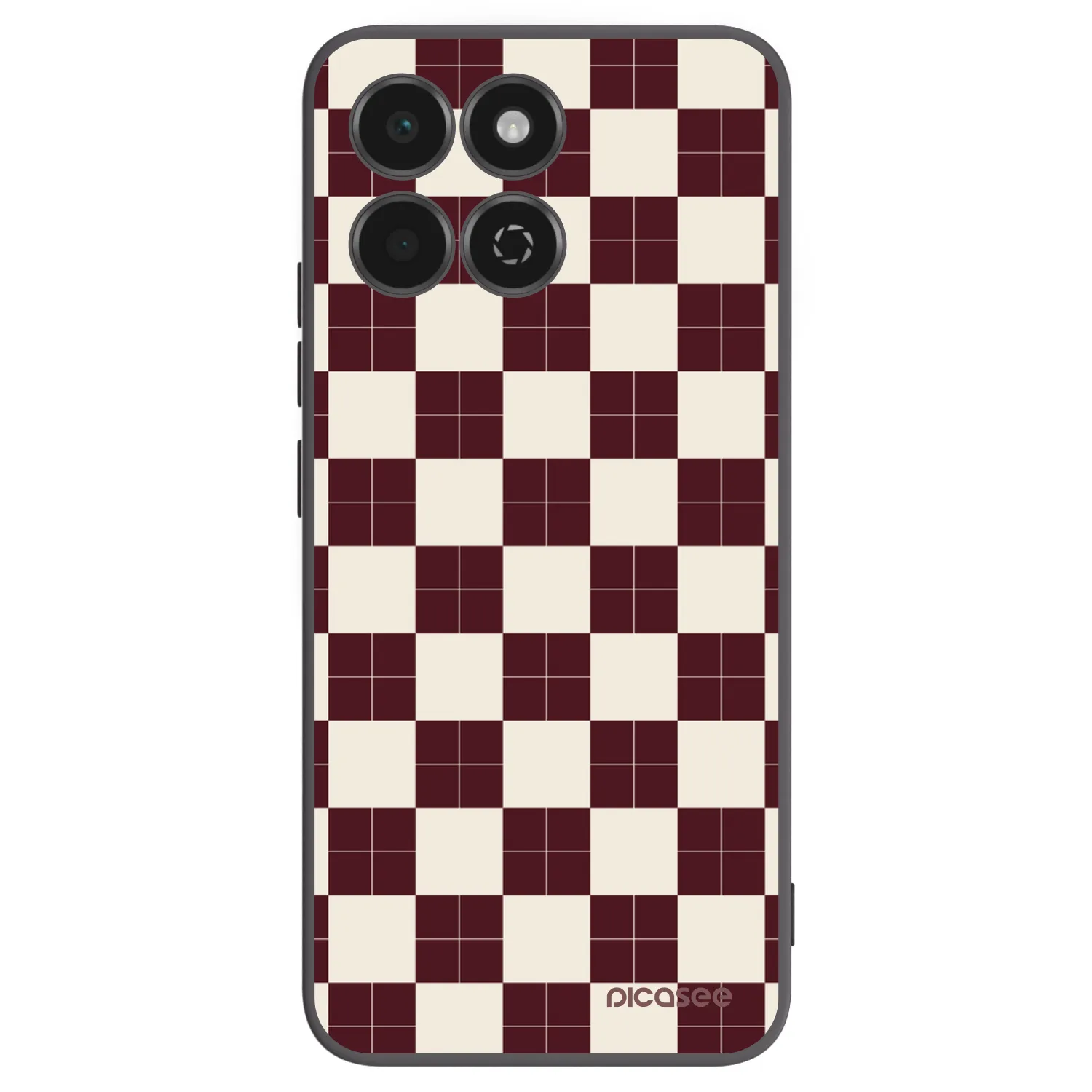 Picasee Honor 200 Smart 5G Hülle - Schwarzes Silikon - Checked Away