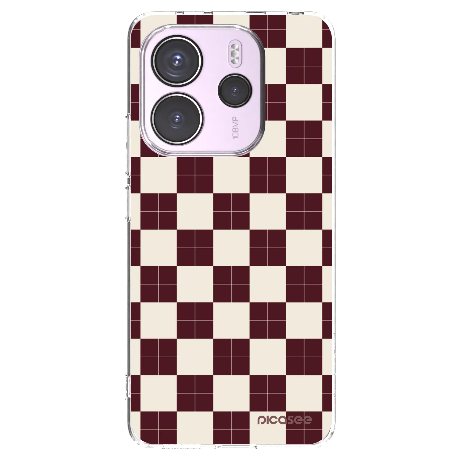 Picasee Xiaomi Redmi Note 14 4G Hülle - Transparentes Silikon - Checked Away