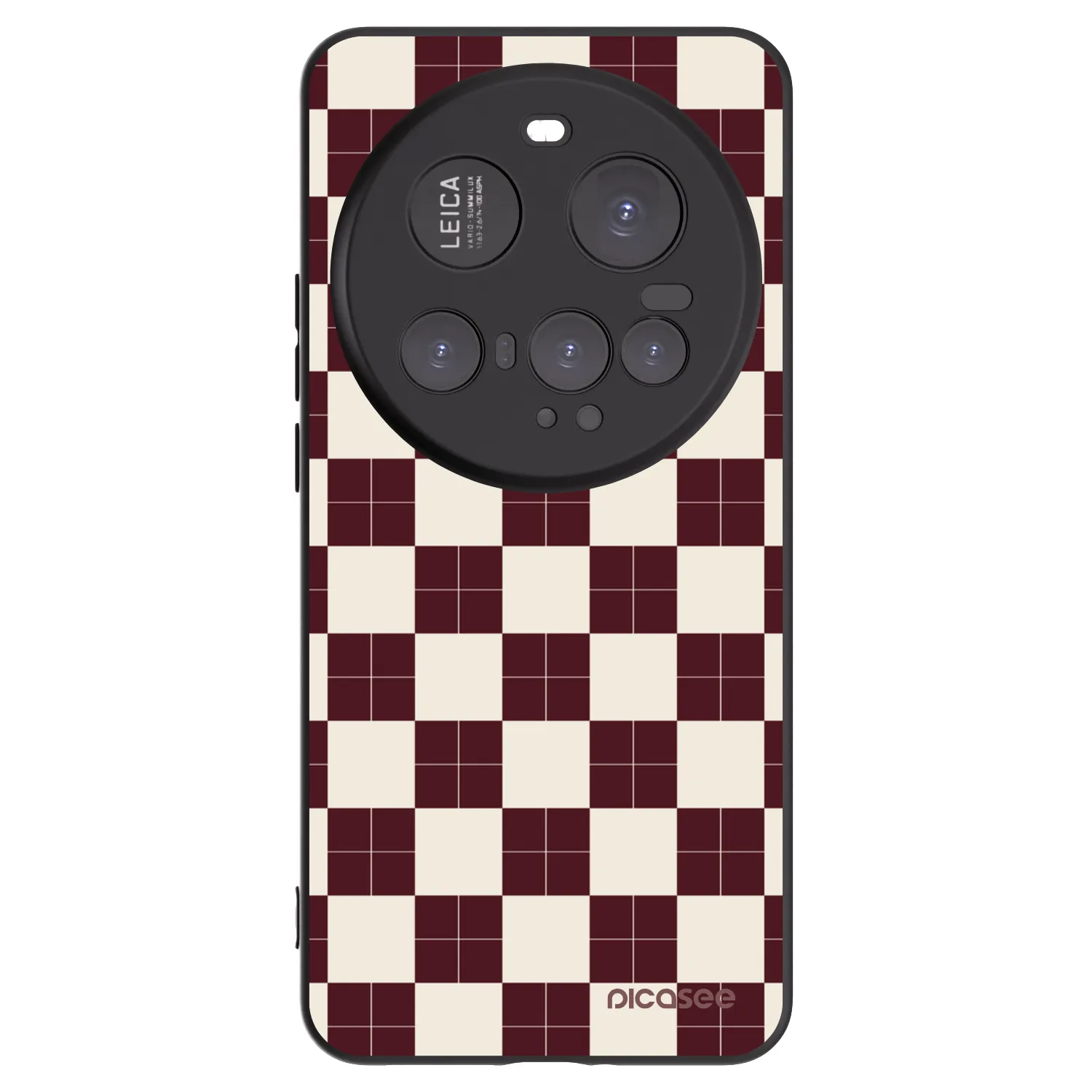 Picasee Xiaomi 15 Ultra Hülle - Schwarzes Silikon - Checked Away