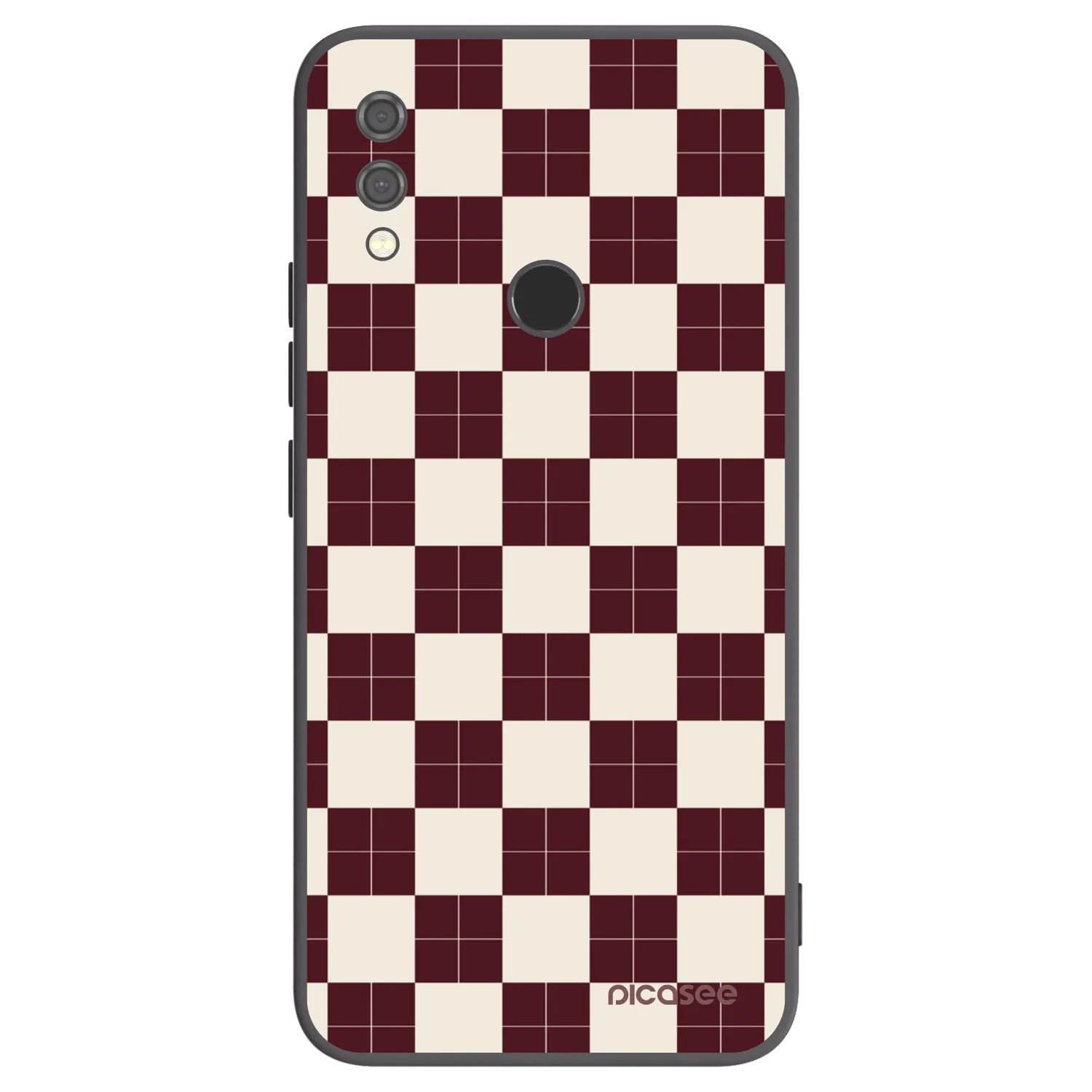 Picasee Xiaomi Redmi Note 7 Hülle - Schwarzes Silikon - Checked Away