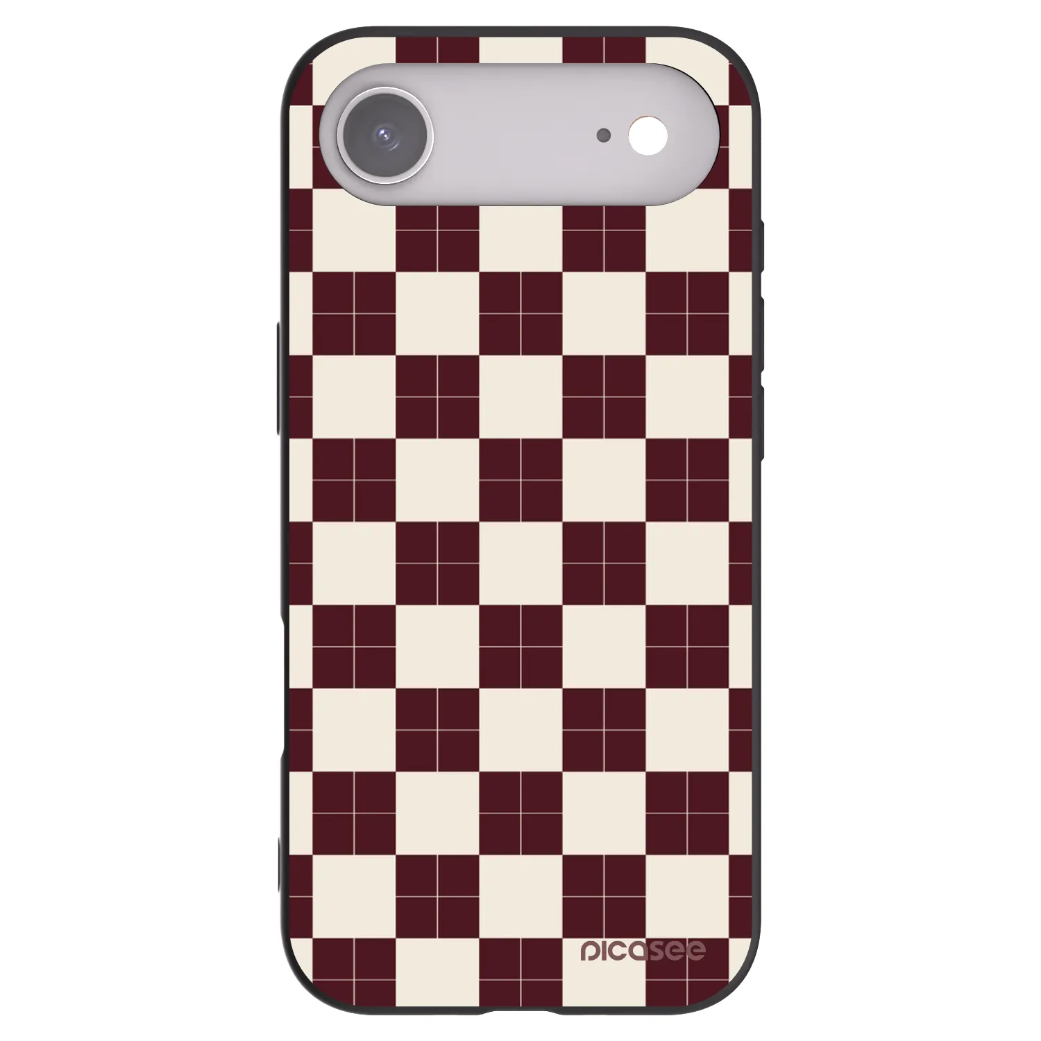 Picasee Apple iPhone Air Hülle - Schwarzes Silikon - Checked Away