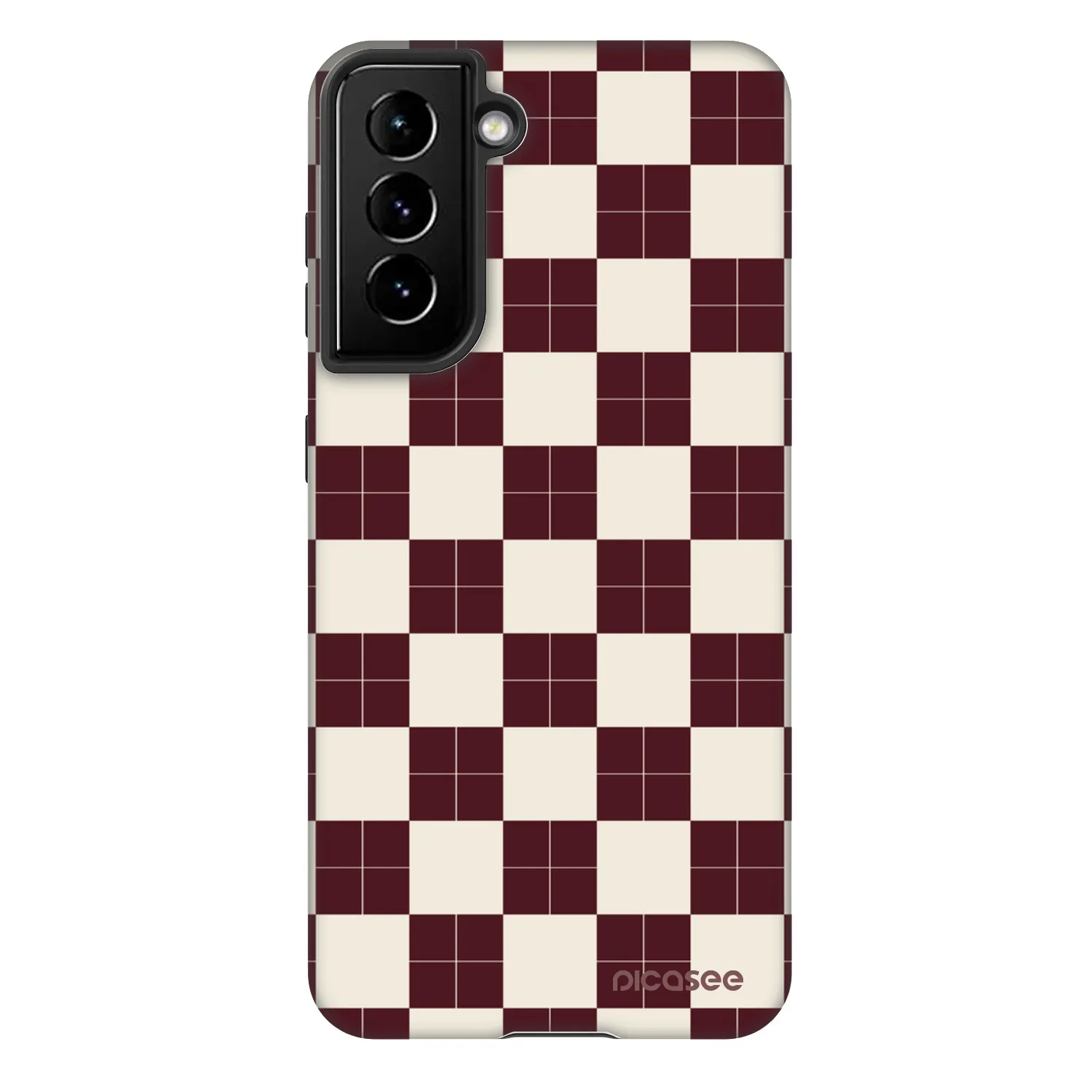 Picasee Fashion Case für Samsung Galaxy S21 5G G991B - Checked Away