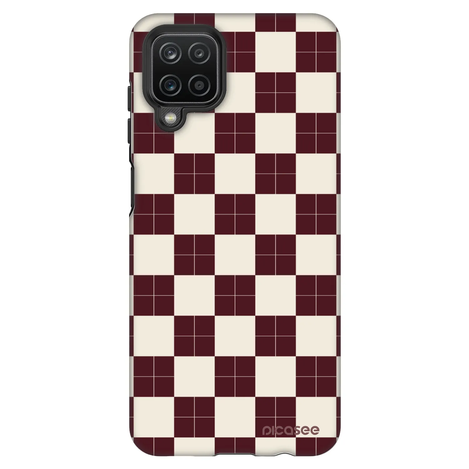 Picasee Fashion Case für Samsung Galaxy A12 A125F - Checked Away