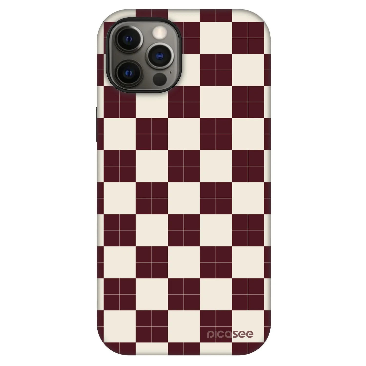 Picasee Fashion Case MagSafe für Apple iPhone 12 Pro - Checked Away