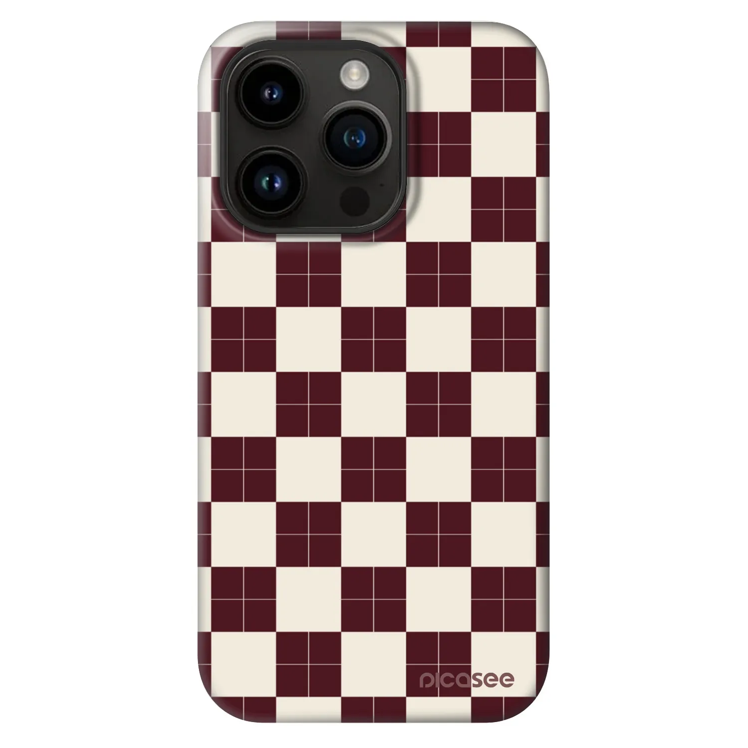 Picasee Fashion Case MagSafe für Apple iPhone 14 Pro - Checked Away