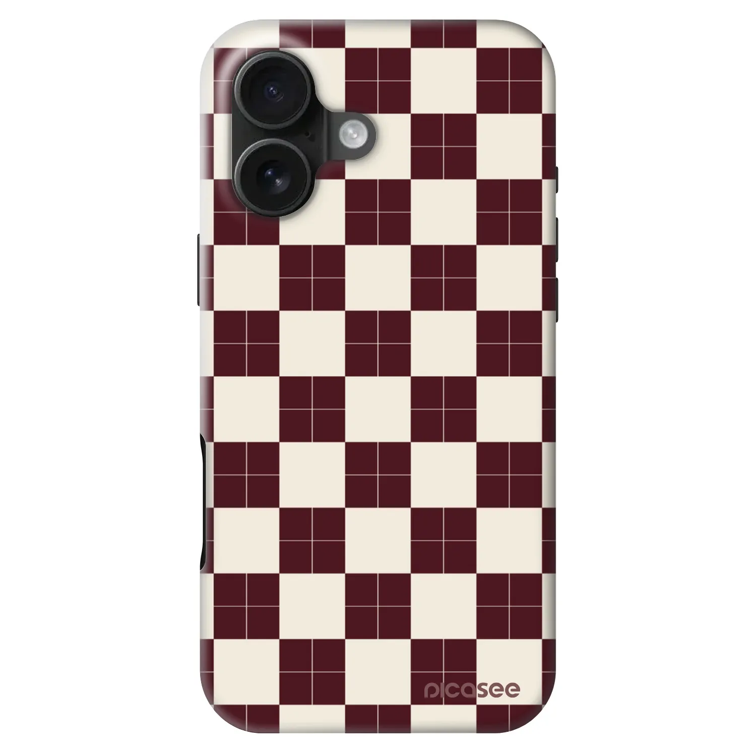 Picasee Fashion Case MagSafe für Apple iPhone 16 - Checked Away