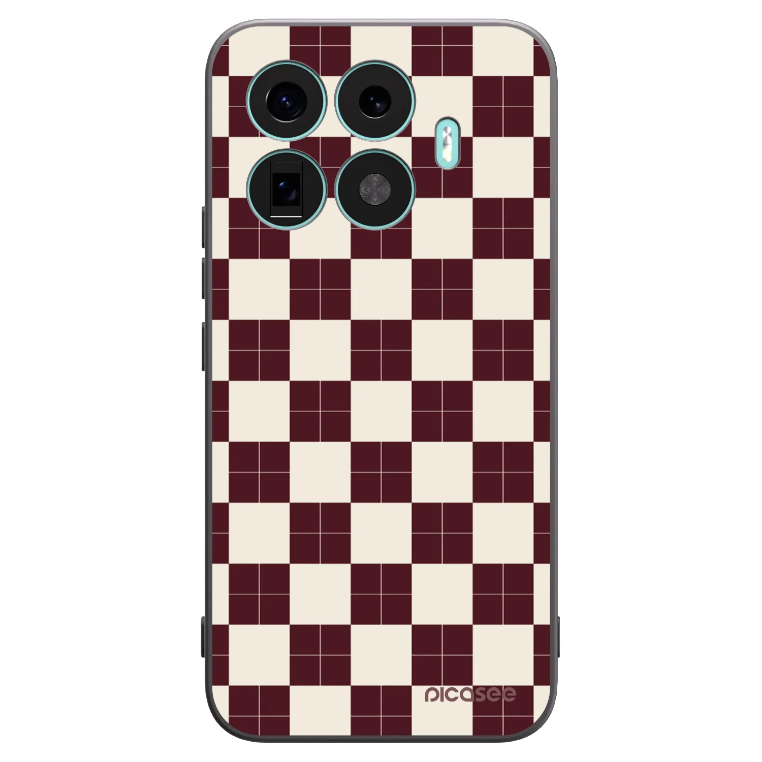 Picasee Xiaomi 17T Pro Hülle - Schwarzes Silikon - Checked Away
