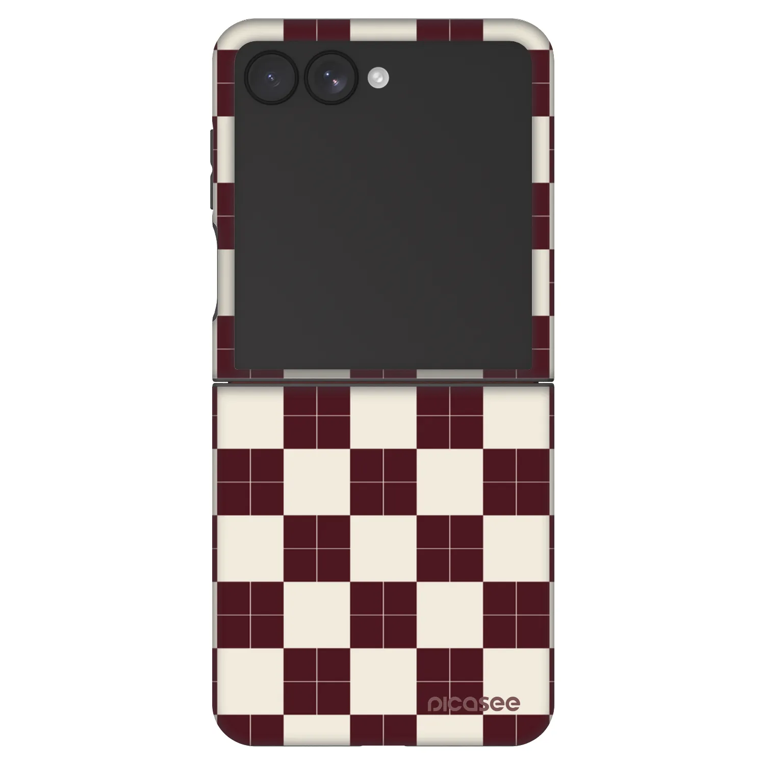 Picasee Fashion Case für Samsung Galaxy Z Flip7 5G - Checked Away