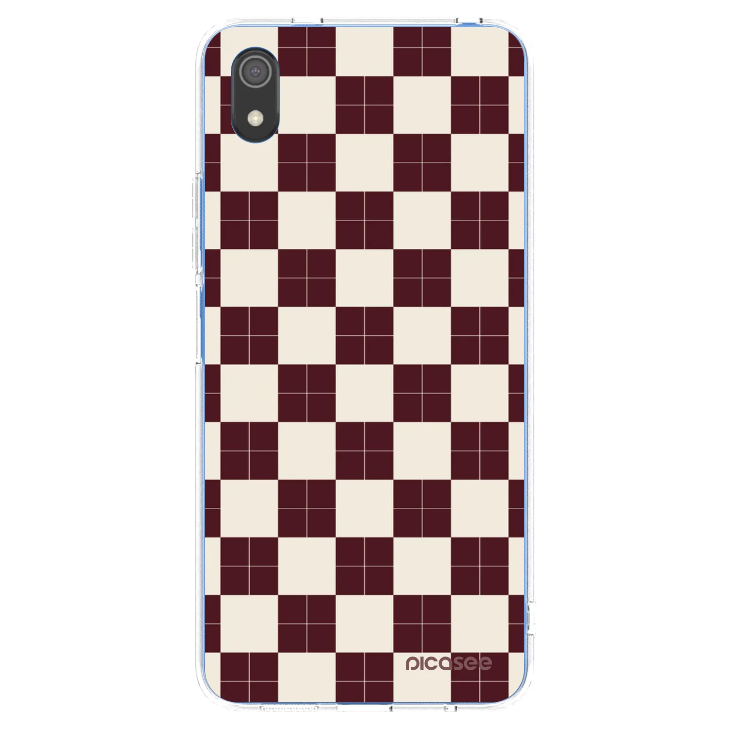 Picasee Xiaomi Redmi 7A Hülle - Transparentes Silikon - Checked Away