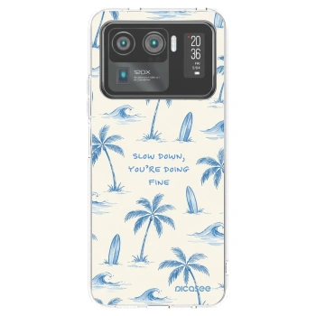 Picasee Xiaomi Mi 11 Ultra Hülle - Transparentes Silikon - Slow Tide