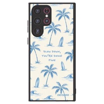Picasee ULTIMATE CASE für Samsung Galaxy S22 Ultra 5G - Slow Tide
