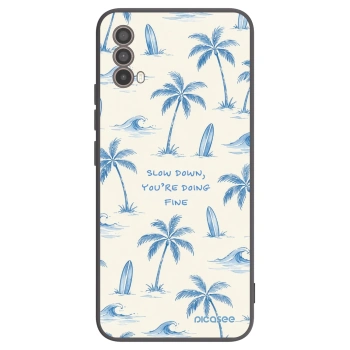 Hülle für Motorola Moto E40 - Slow Tide