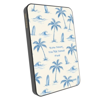 Powerbank mit MagSafe 5 000 mAh Grau - Slow Tide