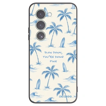 Picasee Xiaomi Redmi 15 5G Hülle - Schwarzes Silikon - Slow Tide