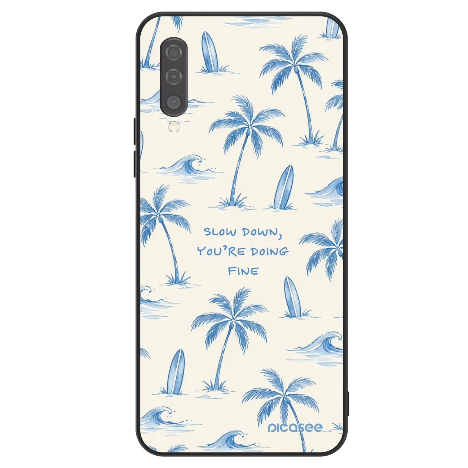 Picasee ULTIMATE CASE für Samsung Galaxy A50 A505F - Slow Tide