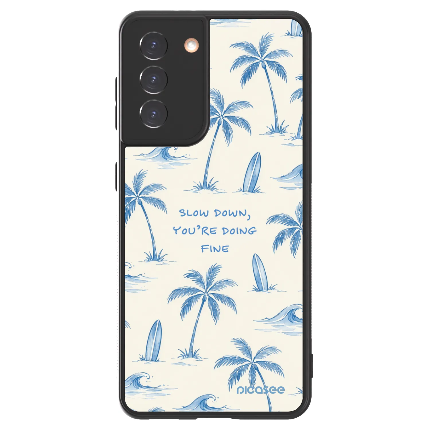 Picasee ULTIMATE CASE für Samsung Galaxy S21 5G G991B - Slow Tide