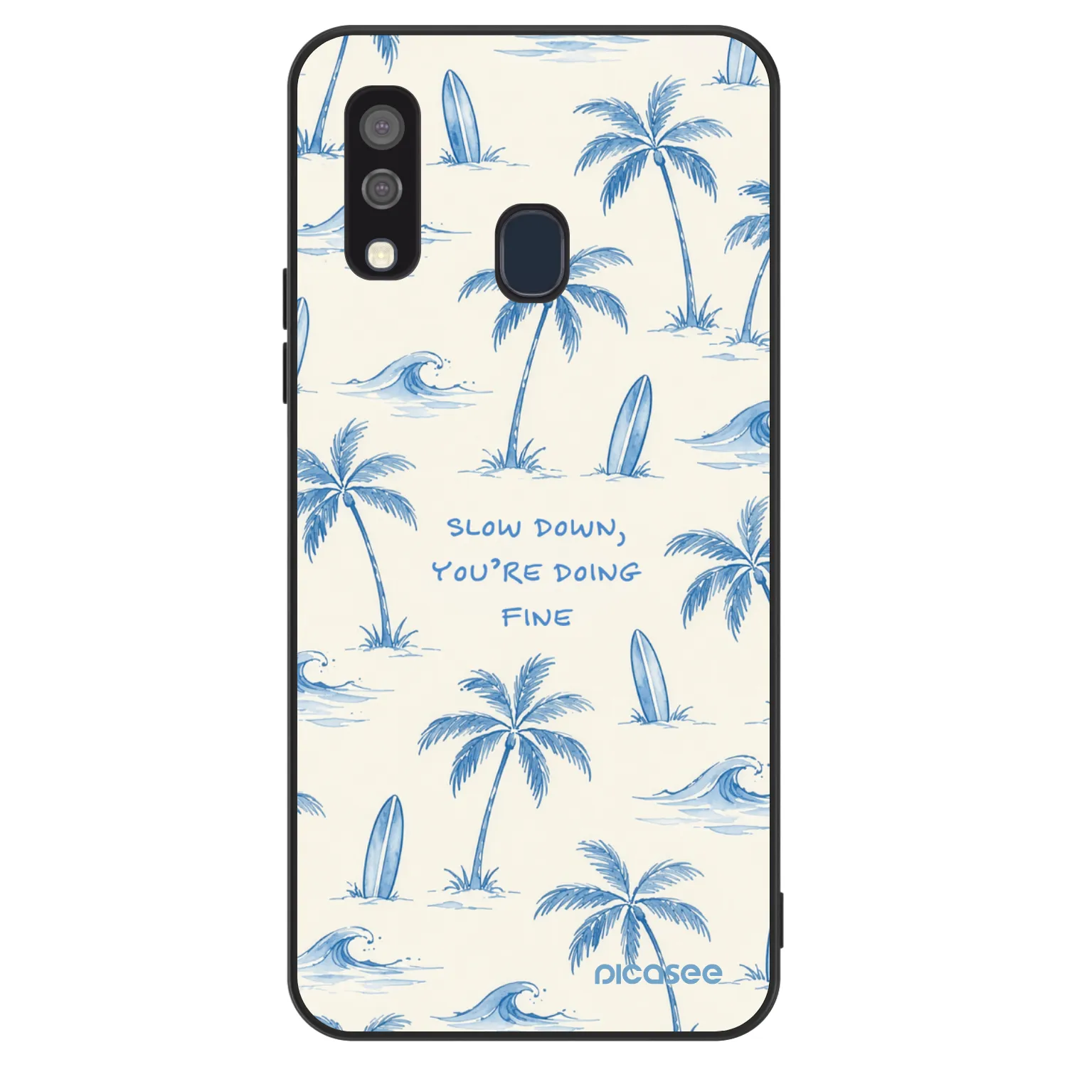 Picasee ULTIMATE CASE für Samsung Galaxy A40 A405F - Slow Tide