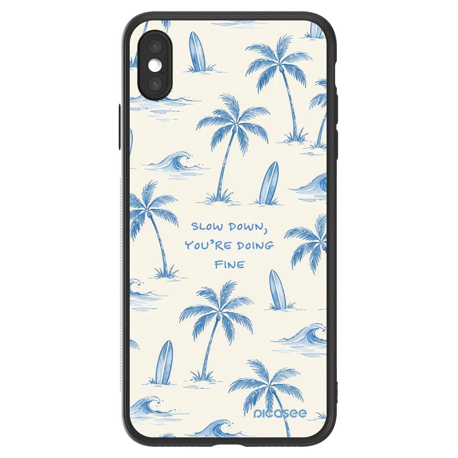 Picasee ULTIMATE CASE für Apple iPhone XS Max - Slow Tide