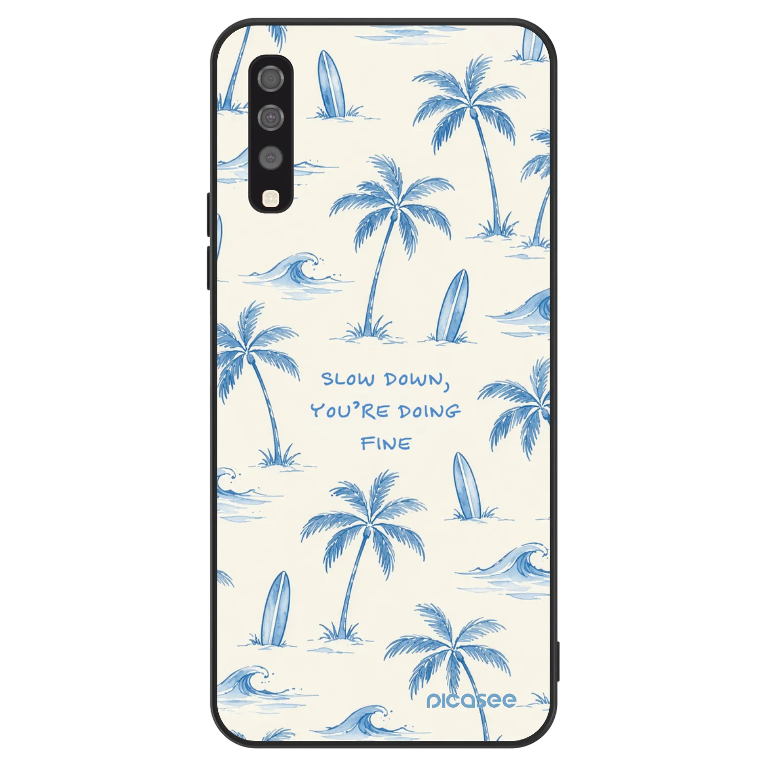 Picasee ULTIMATE CASE für Samsung Galaxy A70 A705F - Slow Tide
