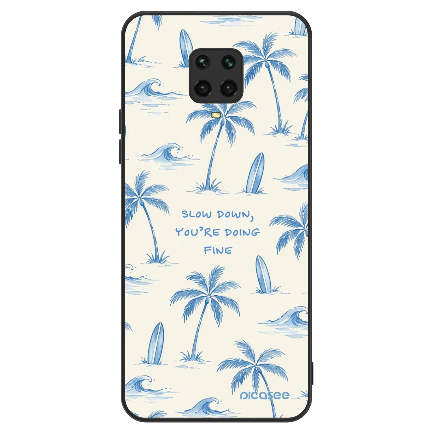 Picasee ULTIMATE CASE für Xiaomi Redmi Note 9S - Slow Tide
