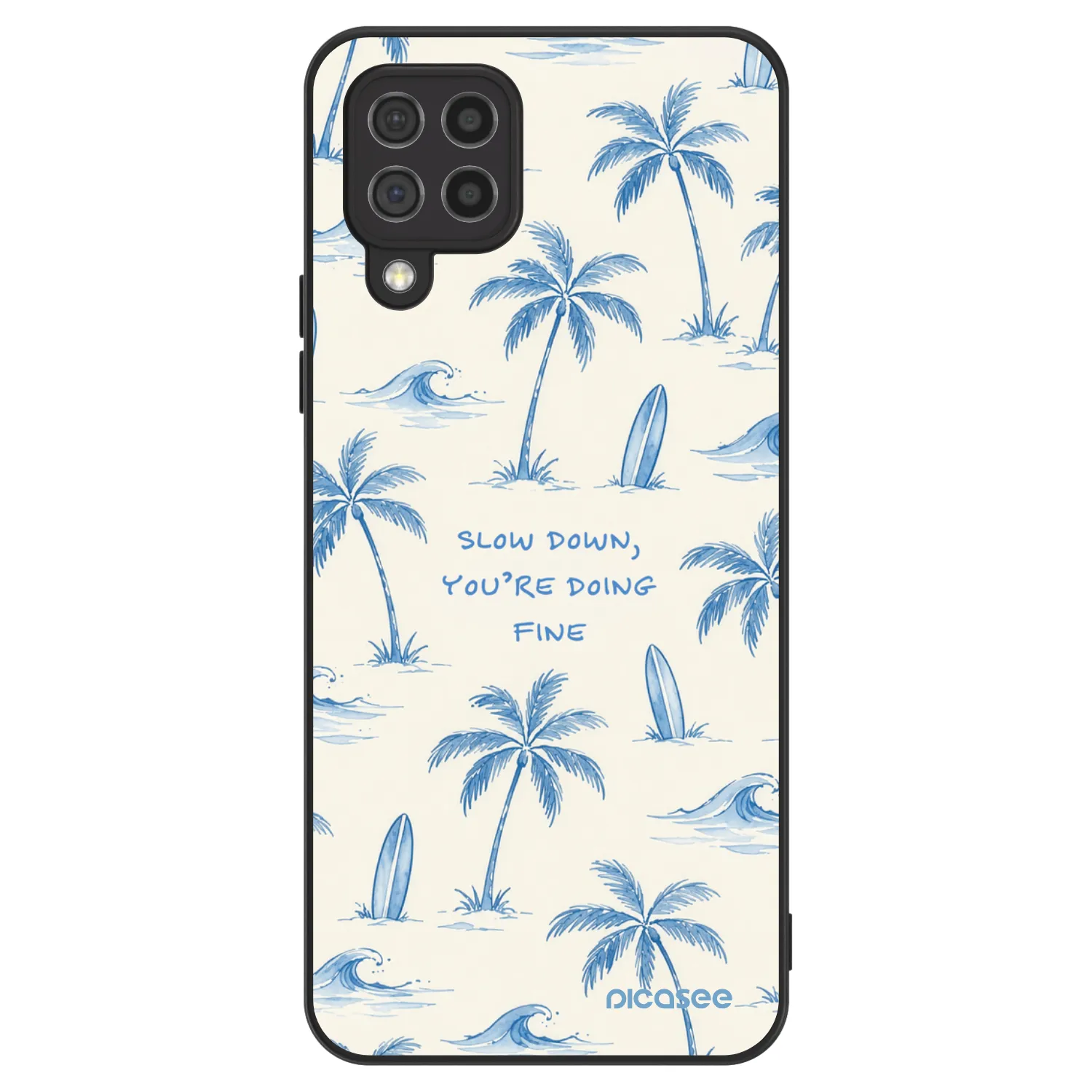 Picasee ULTIMATE CASE für Samsung Galaxy A22 A225F 4G - Slow Tide