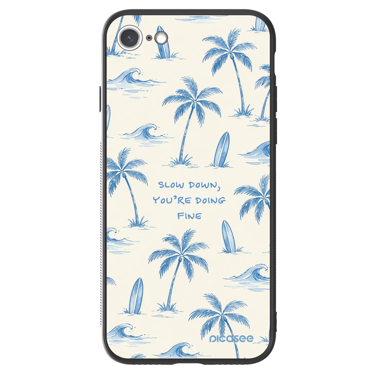 Picasee ULTIMATE CASE für Apple iPhone SE 2022 - Slow Tide