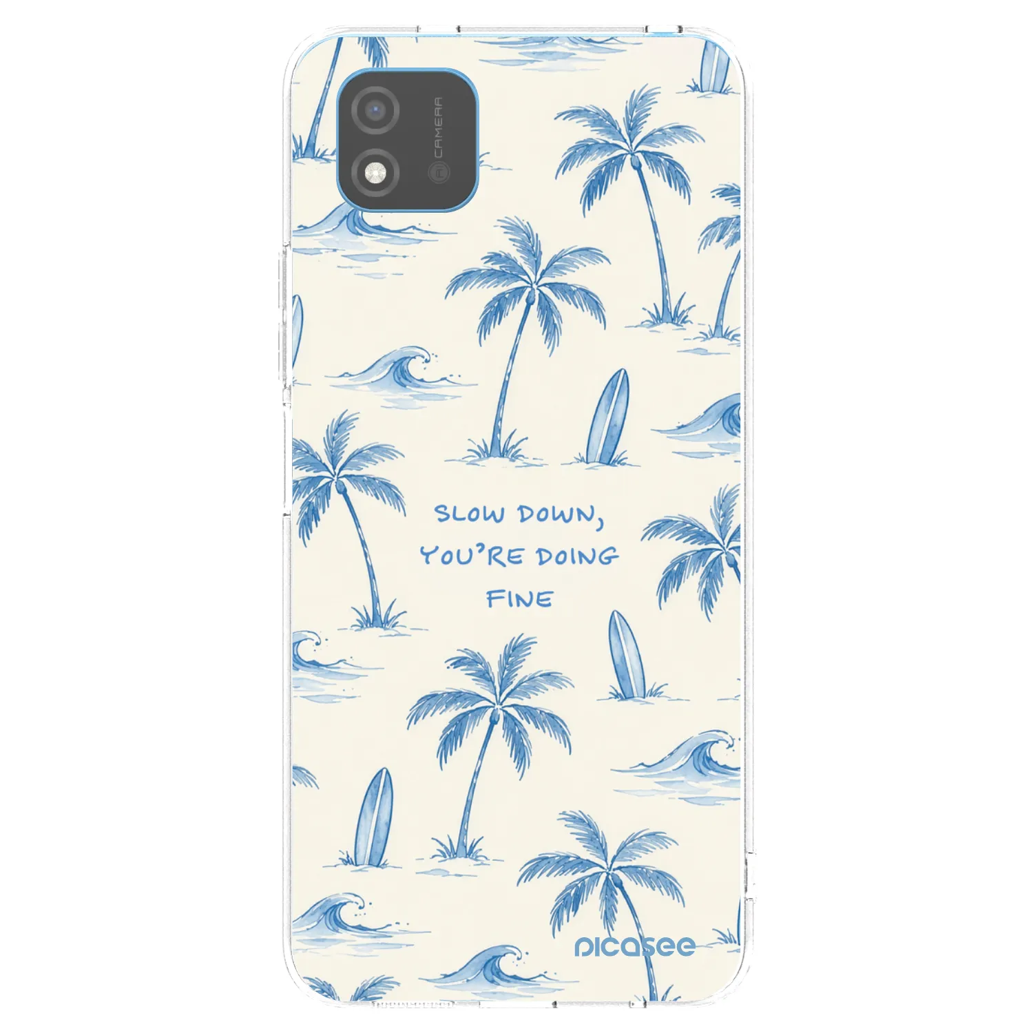 Picasee Realme C11 (2021) Hülle - Transparentes Silikon - Slow Tide