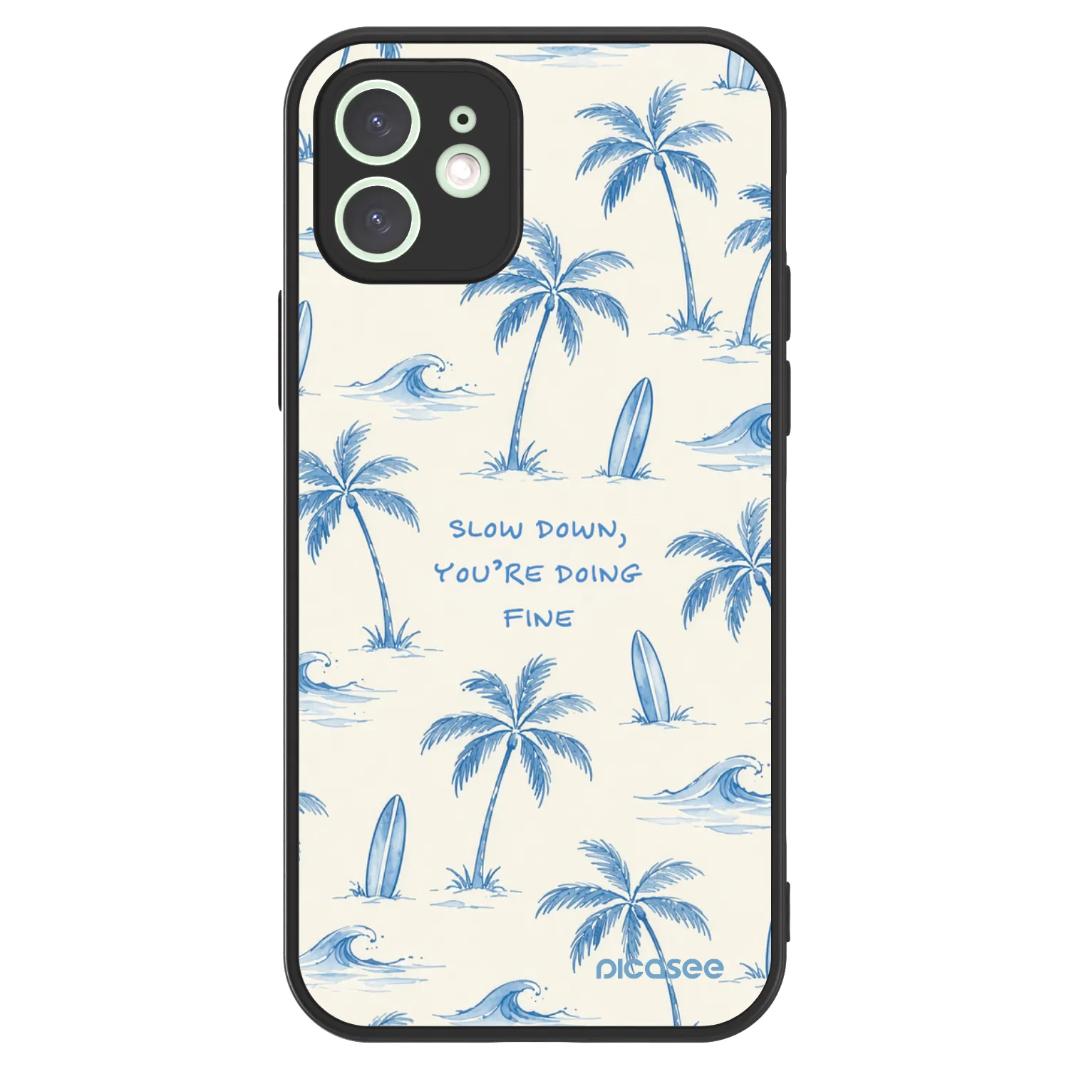 Picasee ULTIMATE CASE MagSafe für Apple iPhone 12 - Slow Tide