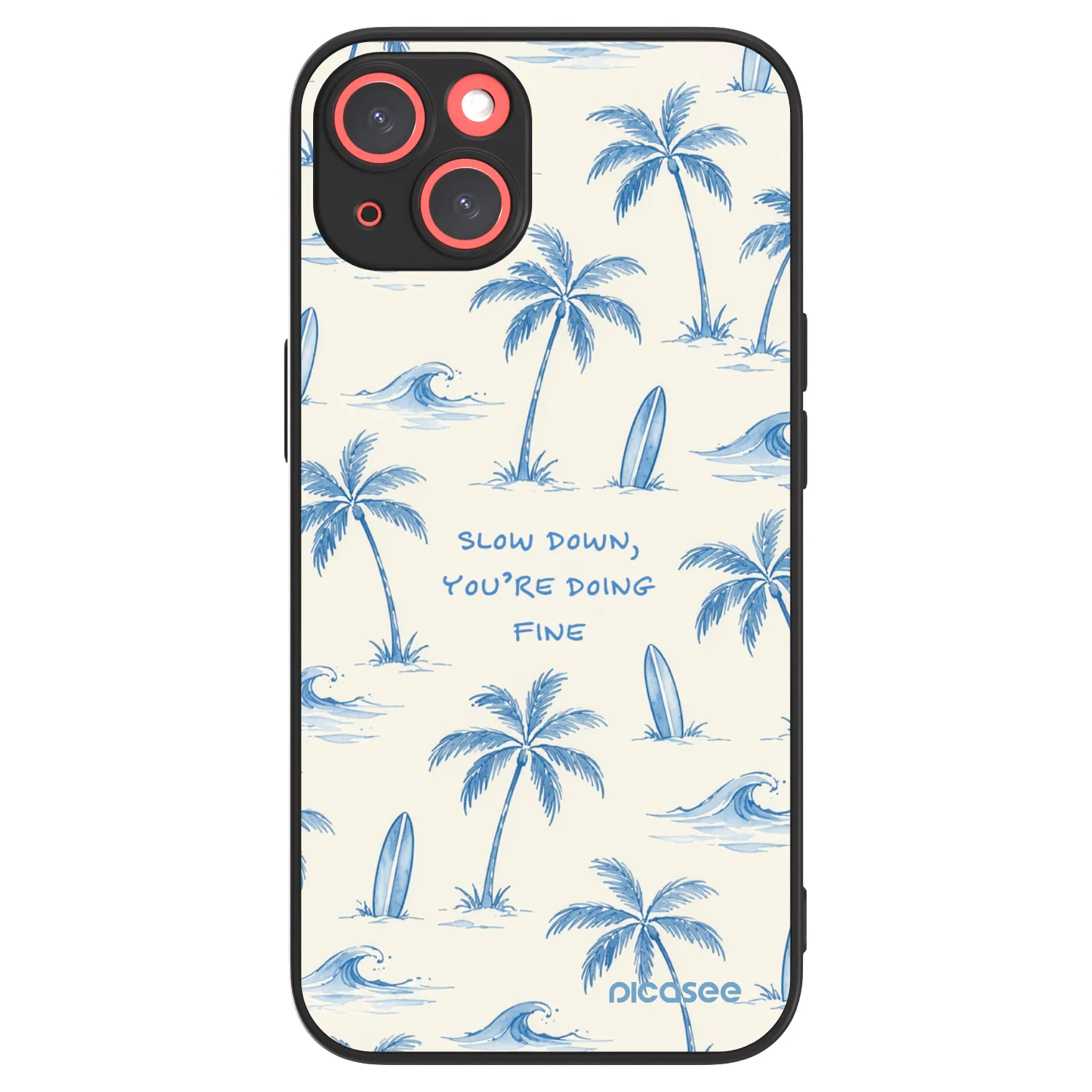 Picasee ULTIMATE CASE MagSafe für Apple iPhone 13 - Slow Tide