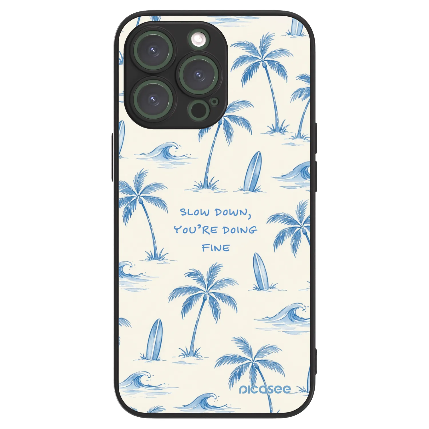 Picasee ULTIMATE CASE MagSafe für Apple iPhone 13 Pro - Slow Tide