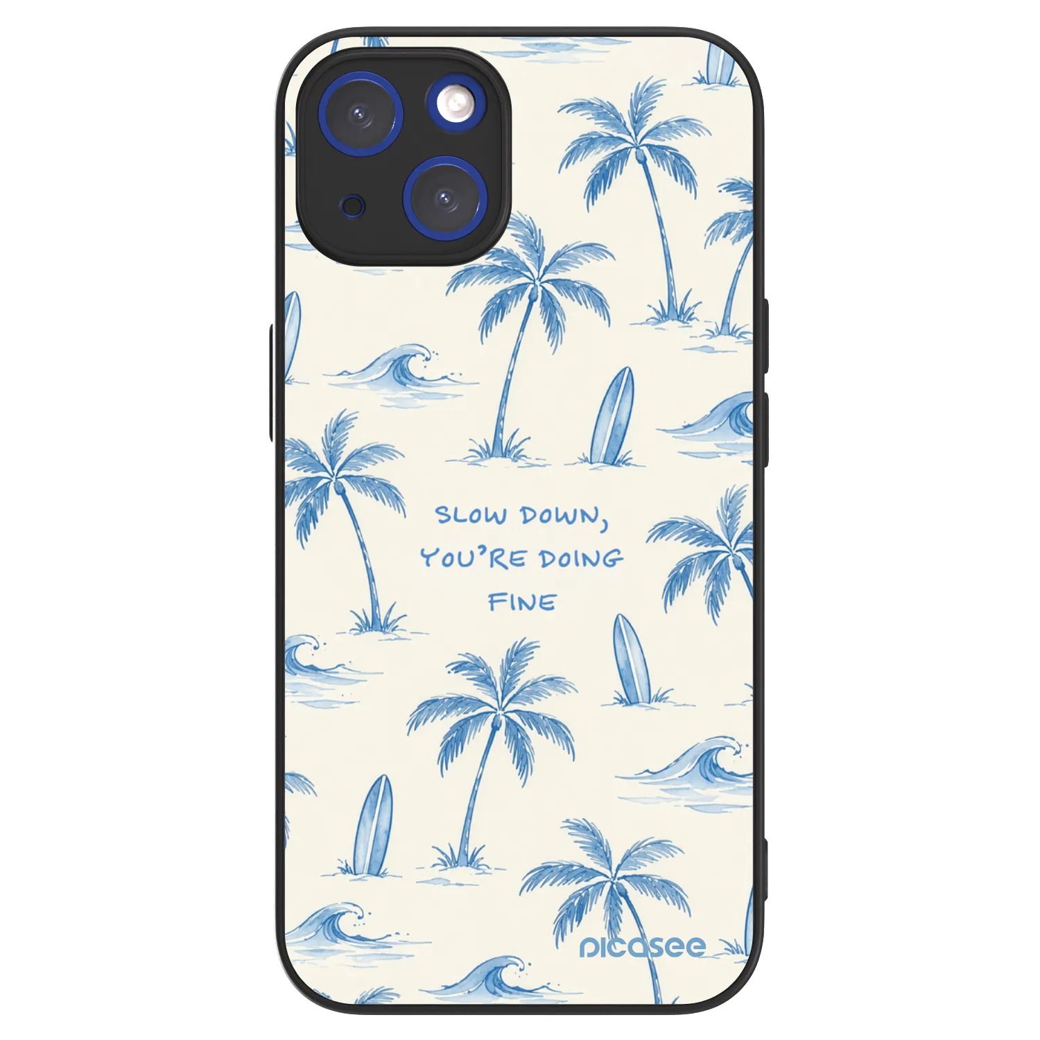 Picasee ULTIMATE CASE MagSafe für Apple iPhone 14 - Slow Tide