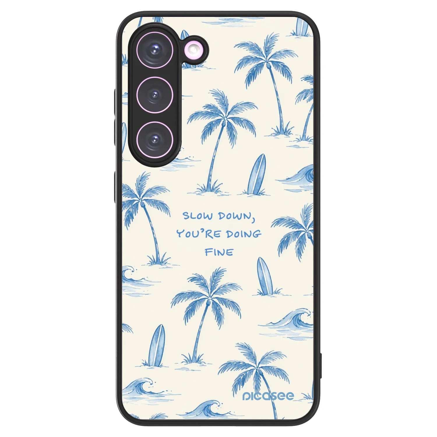 Picasee ULTIMATE CASE PowerShare für Samsung Galaxy S23 5G - Slow Tide